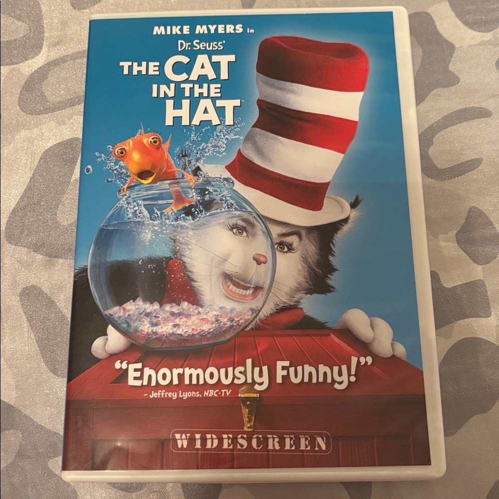 The Cat in the Hat DVD *CD’s NOT included*